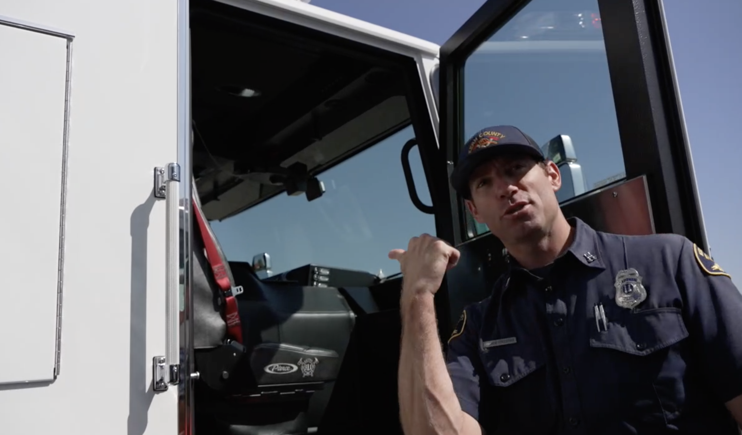 Getting an inside look.