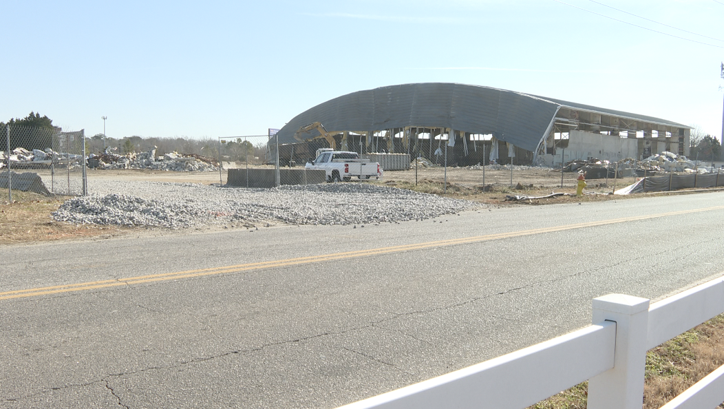 Demolition underway at DLH Sports Complex in VB for new development