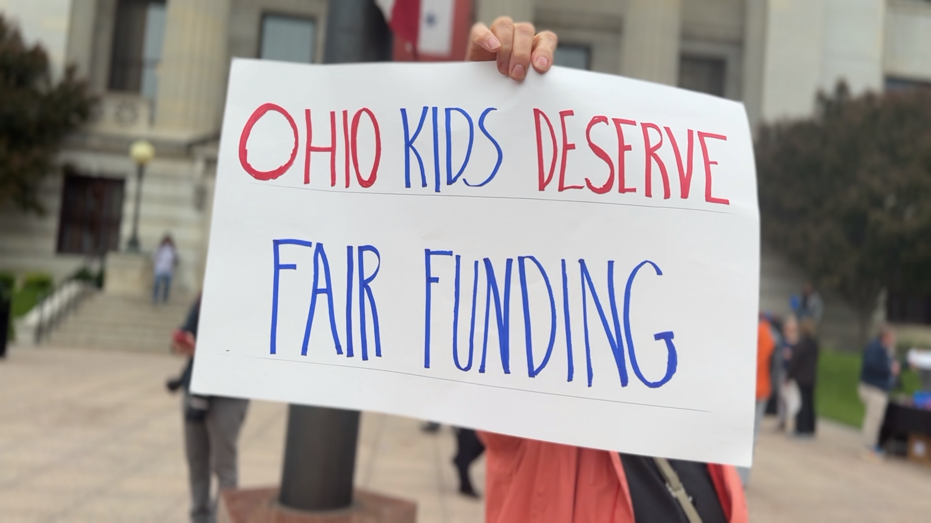 Fair school funding sign Ohio