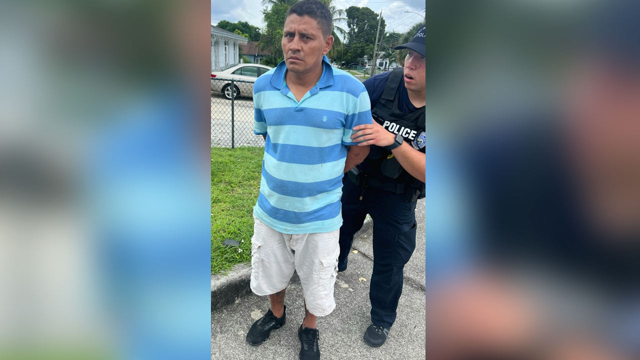 Rolando Amilcar Palma Medina faces charges after police said he broke into a woman's home in West Palm Beach and raped her Oct. 8, 2023.