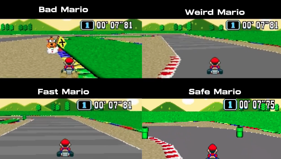 UMD Super Mario AI vehicles study 