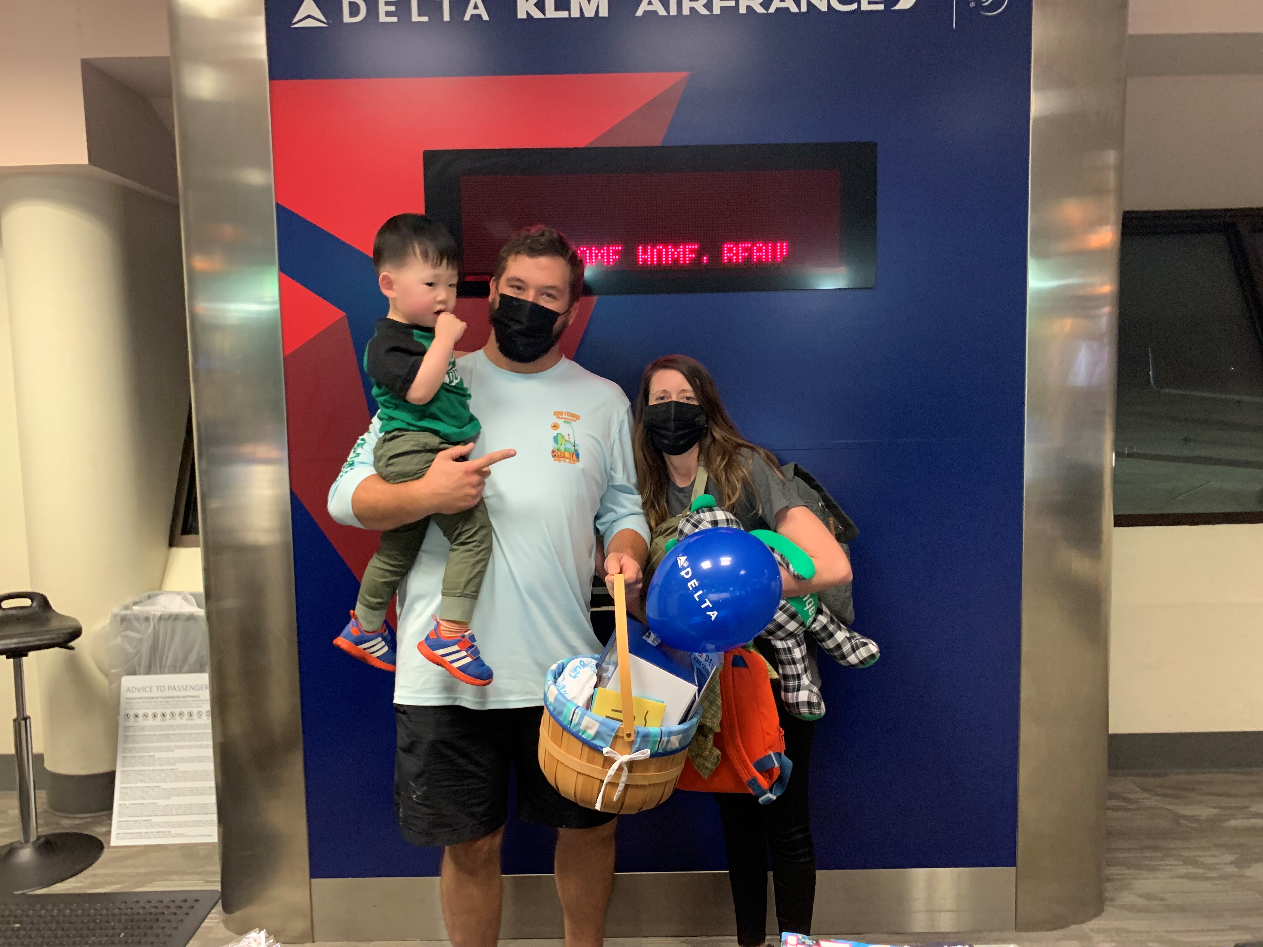 Delta helps Tallahassee couple bring home adopted son from South Korea