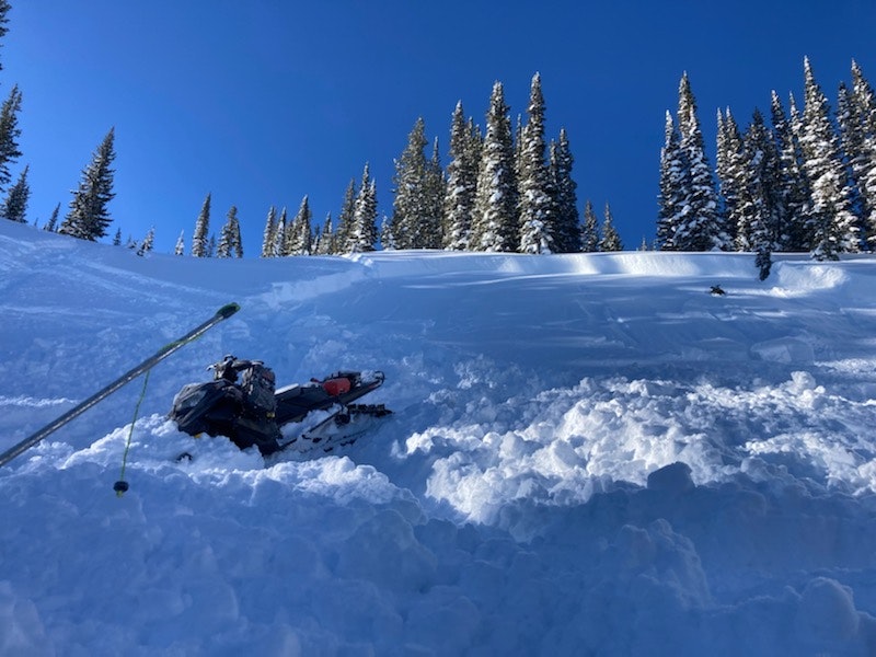 Willow Park, Wyoming avalanche March 12 2022_Colorado Avalanche Information Center