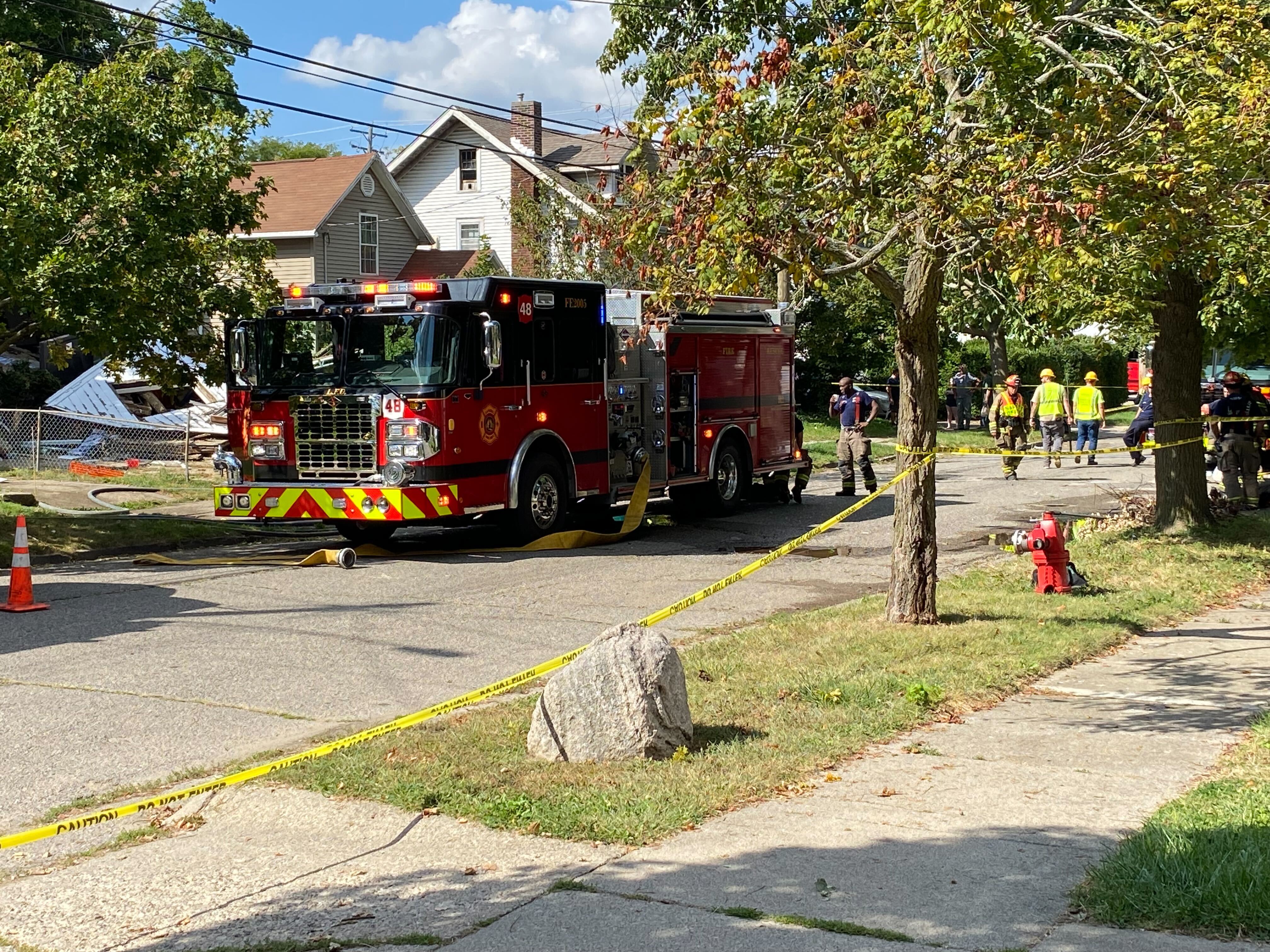 Lansing House Explosion