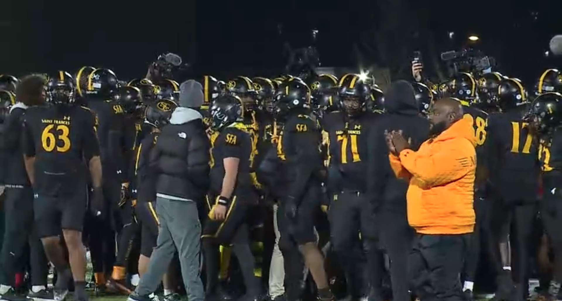 St. Frances flexes, routs Corner Canyon 37-20 at Under Armour Stadium
