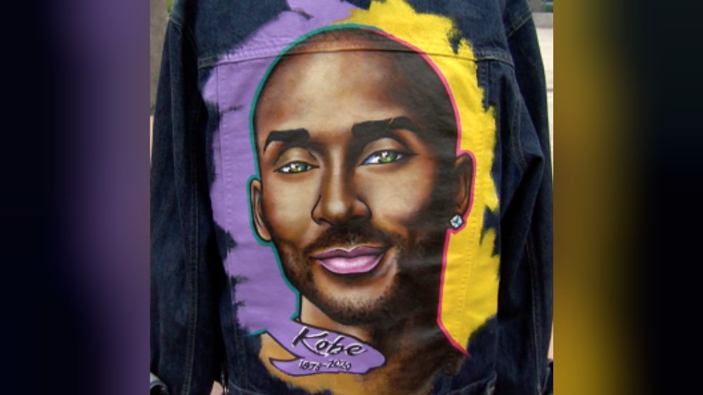 Kobe Bryant mural Cam Parker