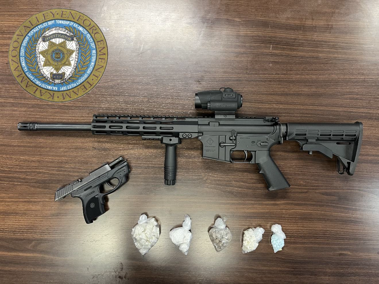 KVET guns and Drugs seized.png