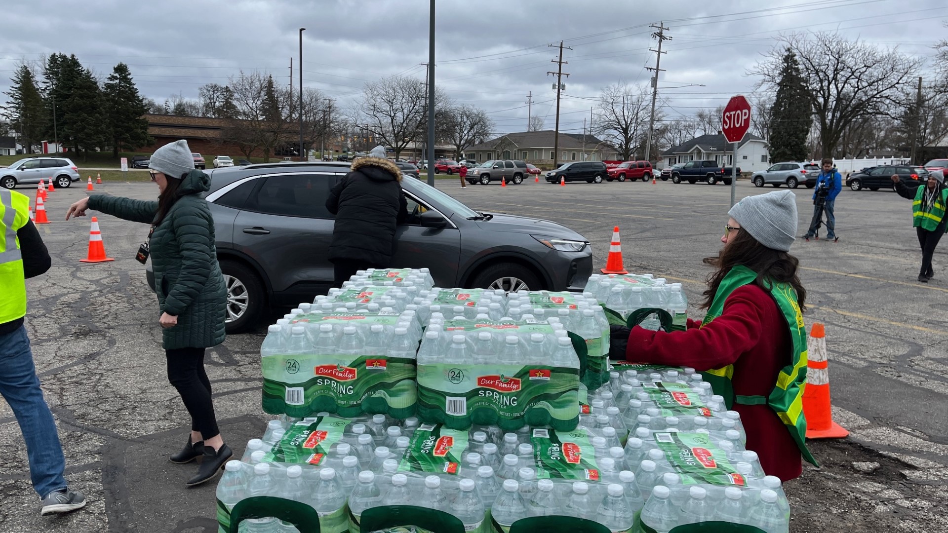 bottled water distribution