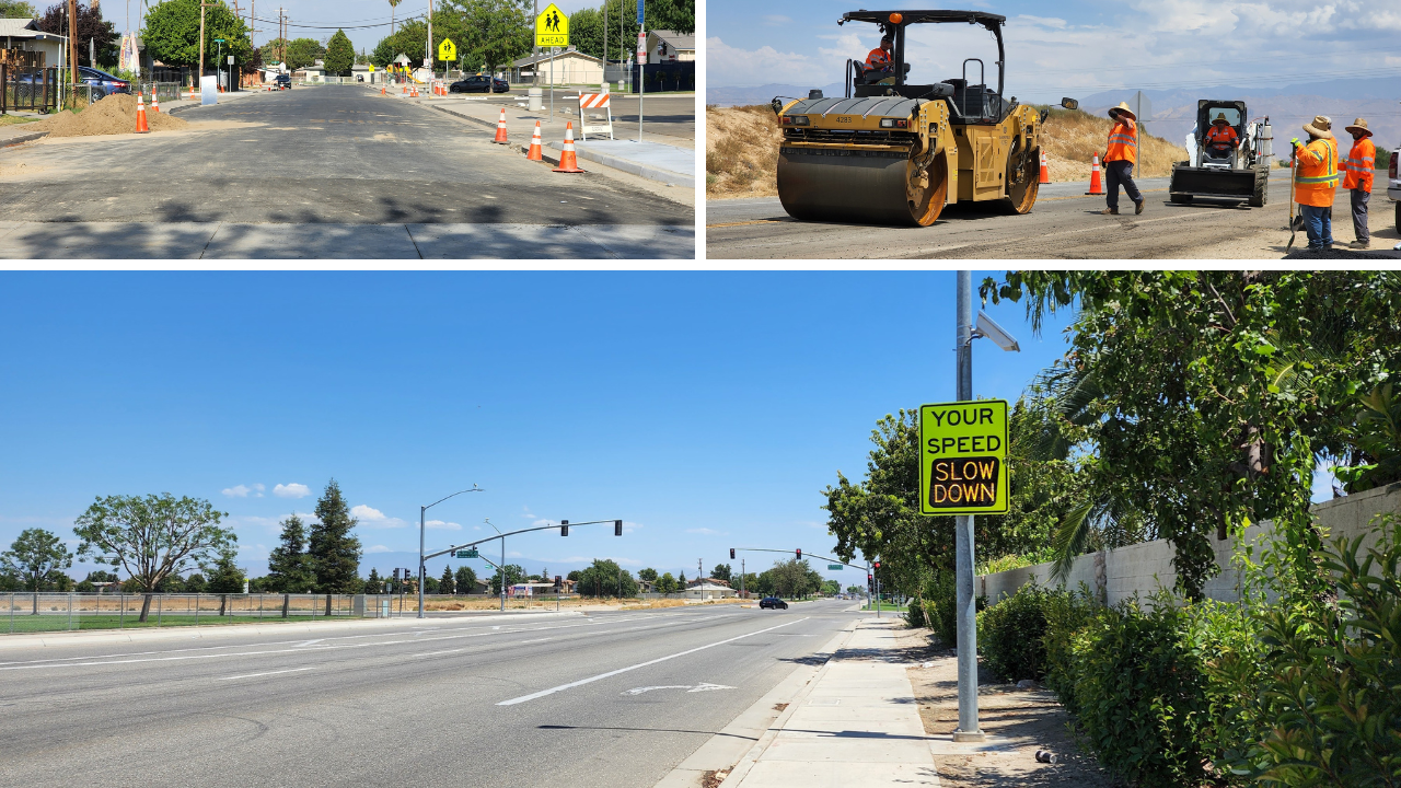 Bakersfield's Public Works Department repaves roads, installs traffic signs near schools