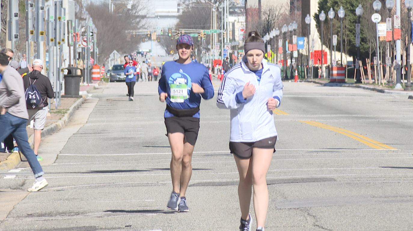 Newport News One City Marathon runners