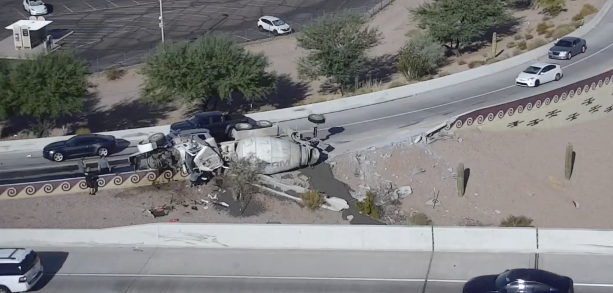 sr 143 sky harbor rollover crash