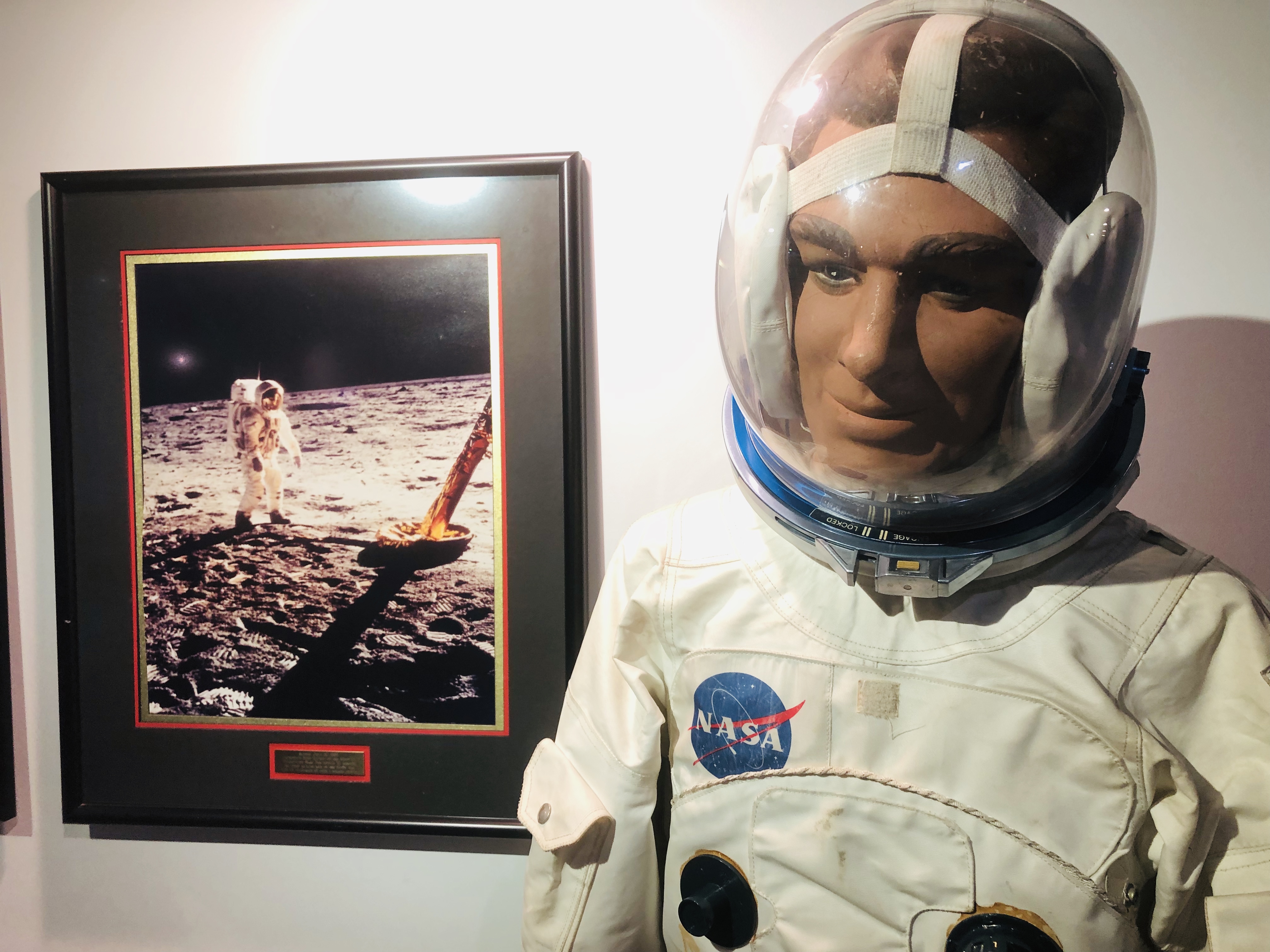 Exhibit on display at 'From Man to Martian' camp at South Florida Science Center
