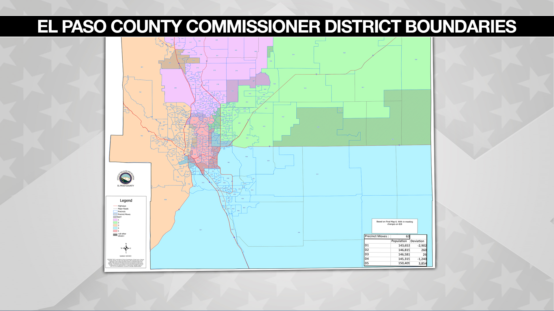 County commissioner redistricting