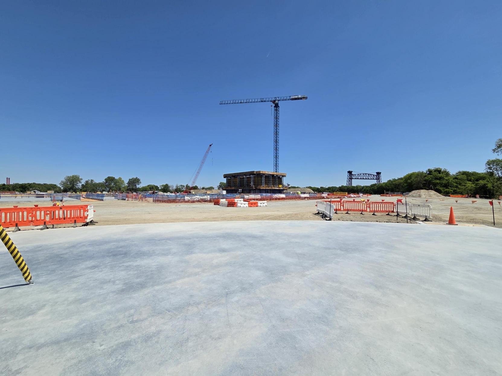 LS Greenlink tower construction