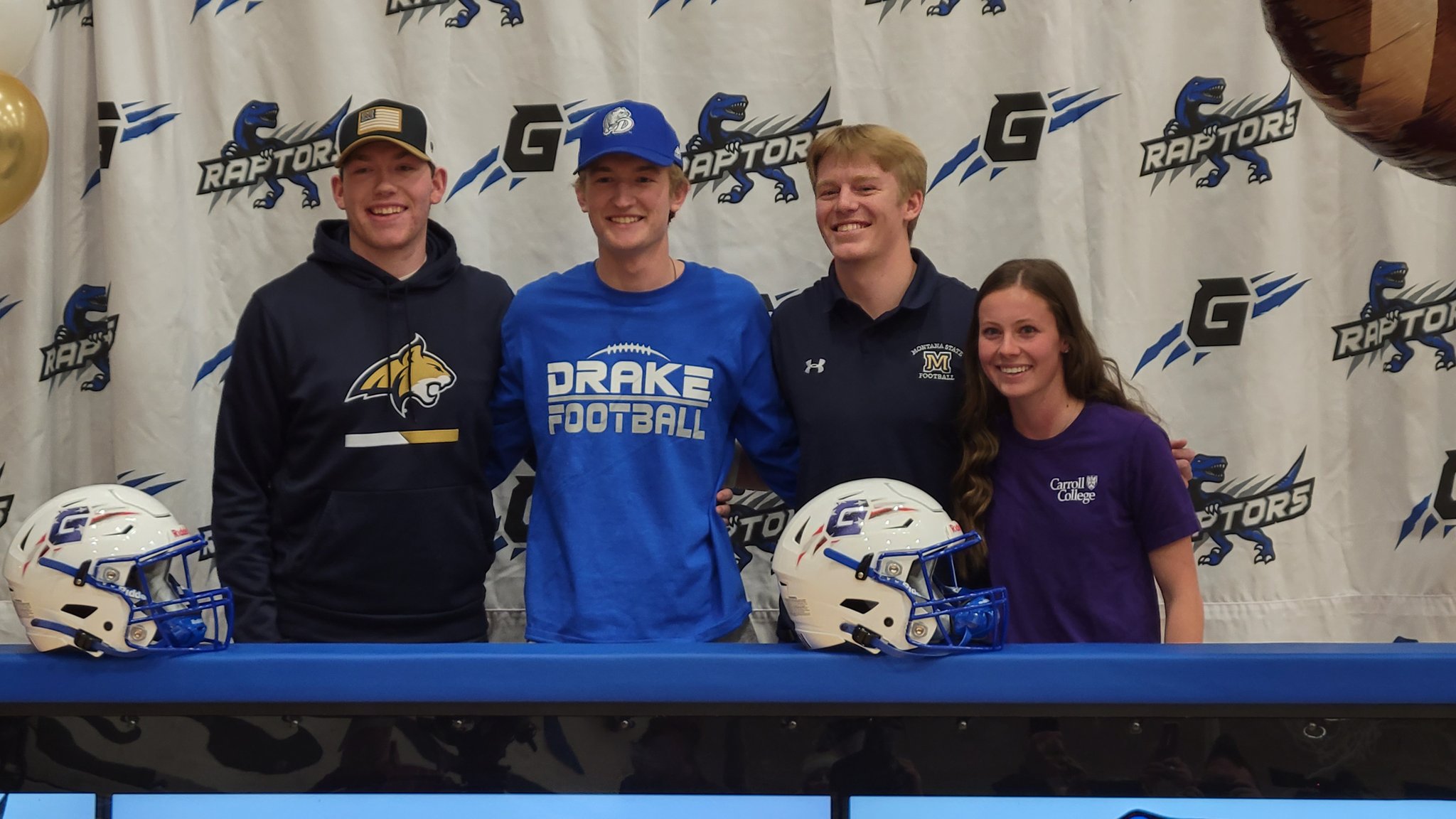 Four athletes from Gallatin High celebrate National Signing Day
