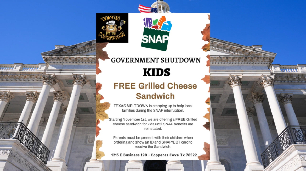 Copperas Cove restaurants feed SNAP families amid U.S. government shutdown