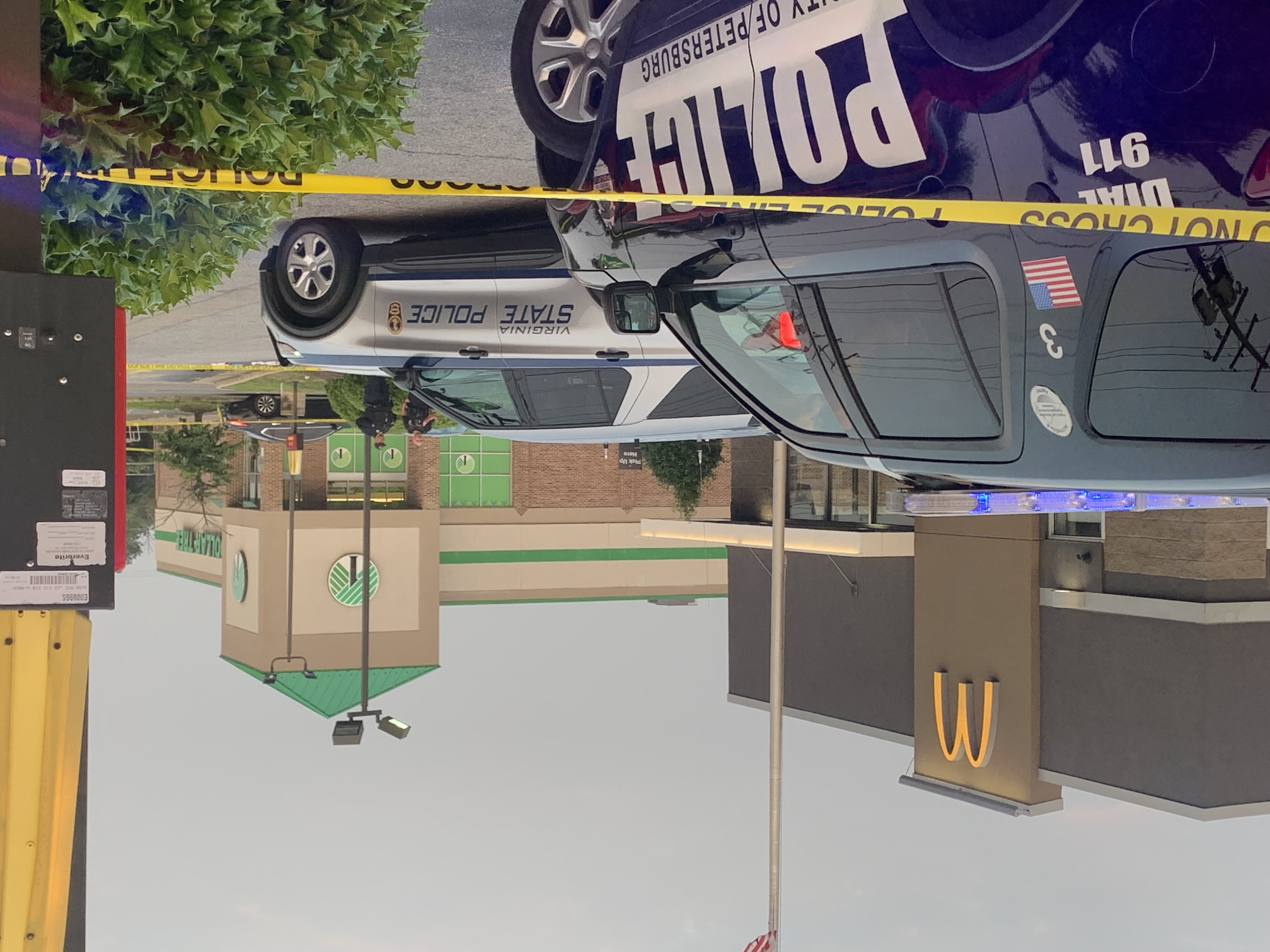 Shooting at McDonald's in Petersburg