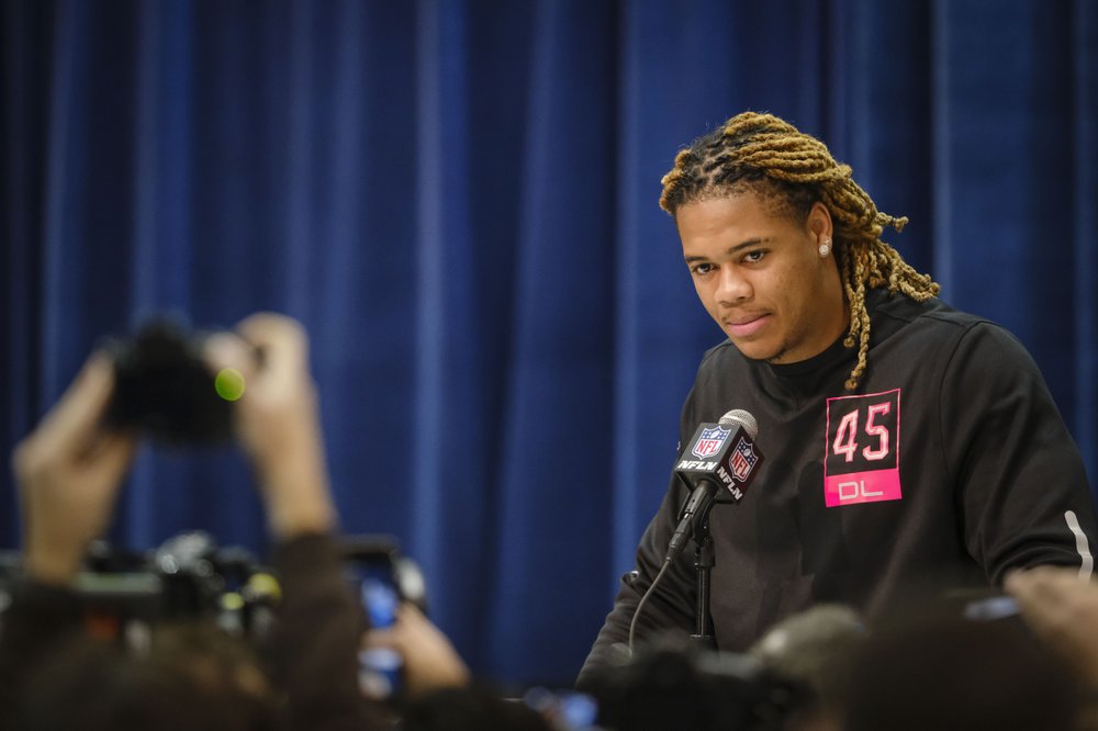 Ohio State defensive lineman Chase Young