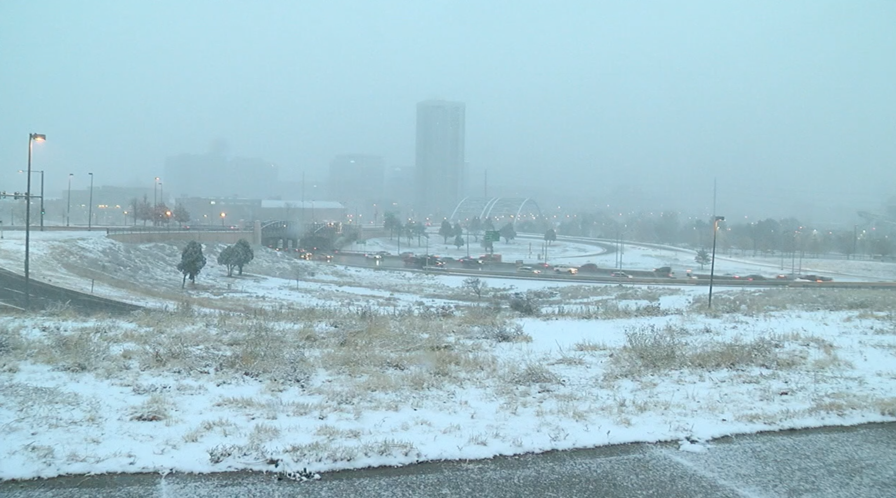 Snow in Denver 7 a.m. Dec 10 2021