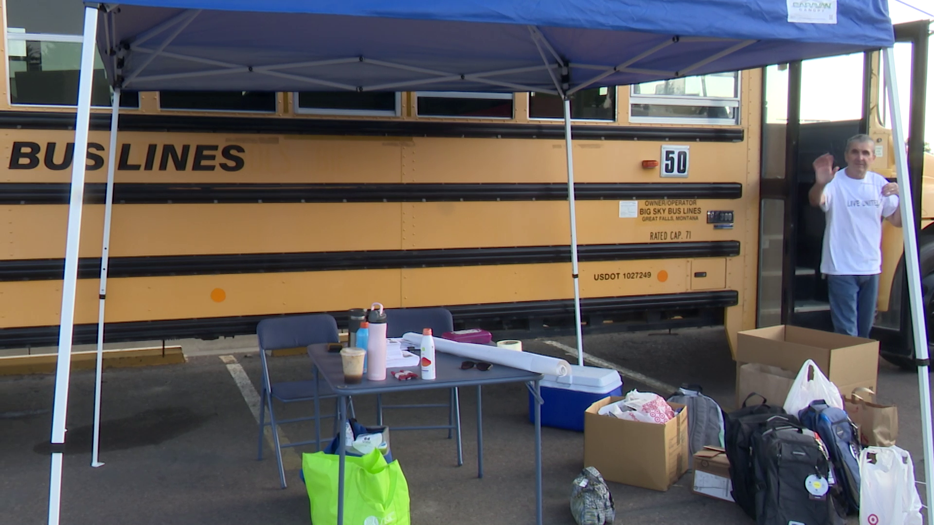 "Stuff The Bus" school supply donation drive underway