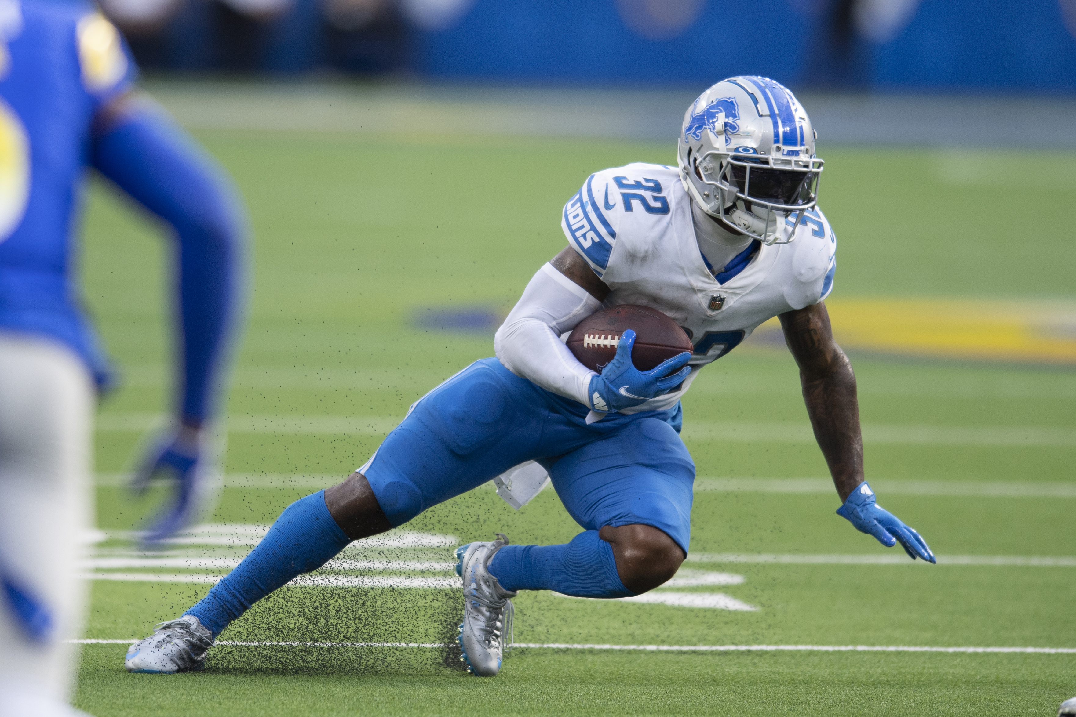D'Andre Swift Detroit Lions at Los Angeles Rams