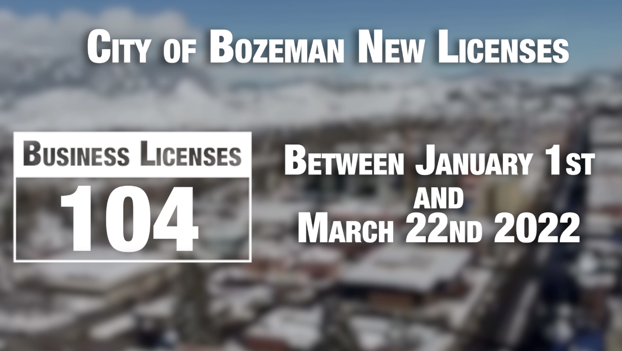 New Bozeman business applications spiking so far in 2022 - Vimarsana News