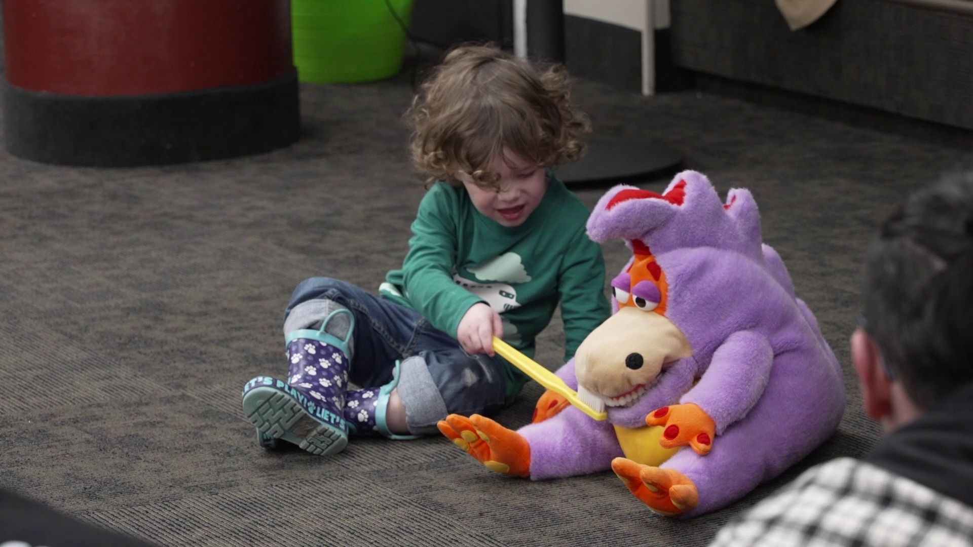 Kids learn the importance of dental health
