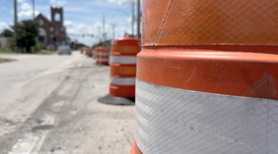 Downtown construction