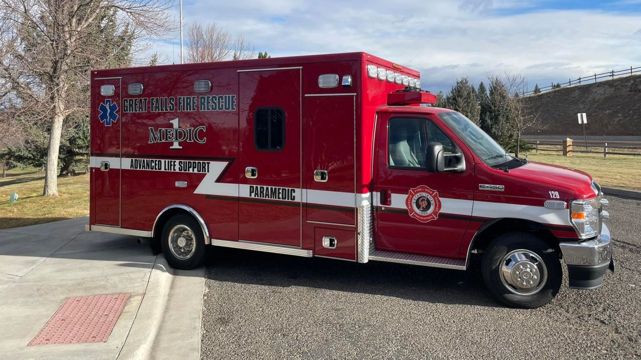 Great Falls Fire Rescue unveils new ambulance