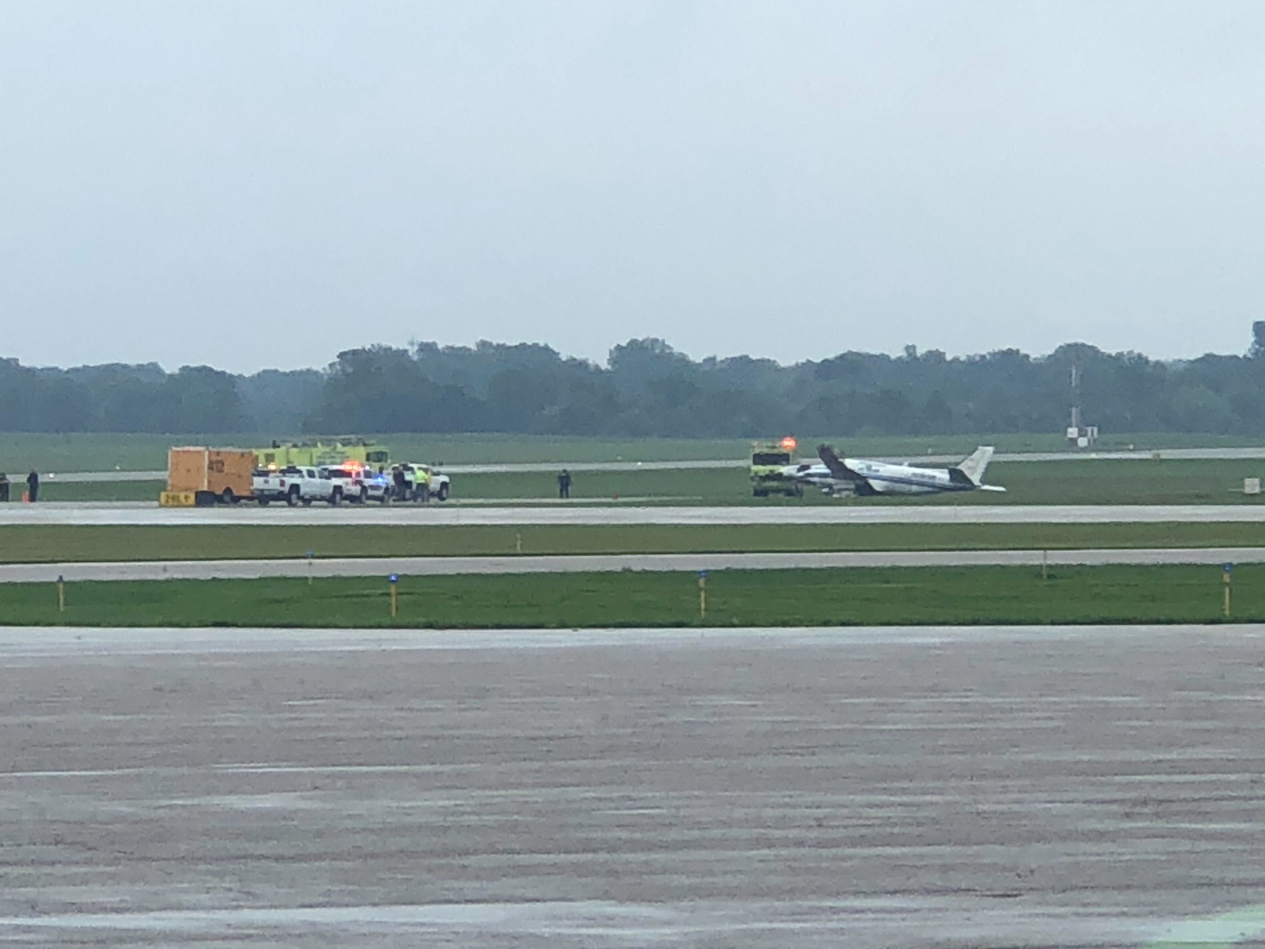 Plane crash Capital Region International Airport