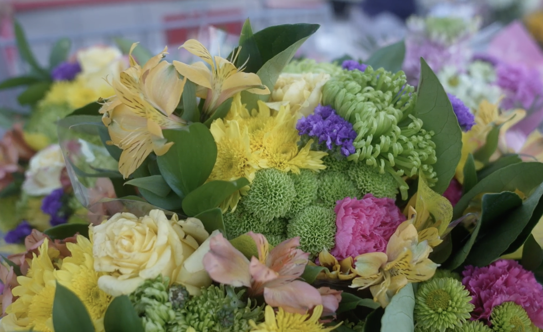Valentine's Day, Mother's Day, wedding days: flowers are a part of life's celebrations. There is a place where these flowers are getting a second chance – a form of recycling – reconfigured and given to those who can least afford them.