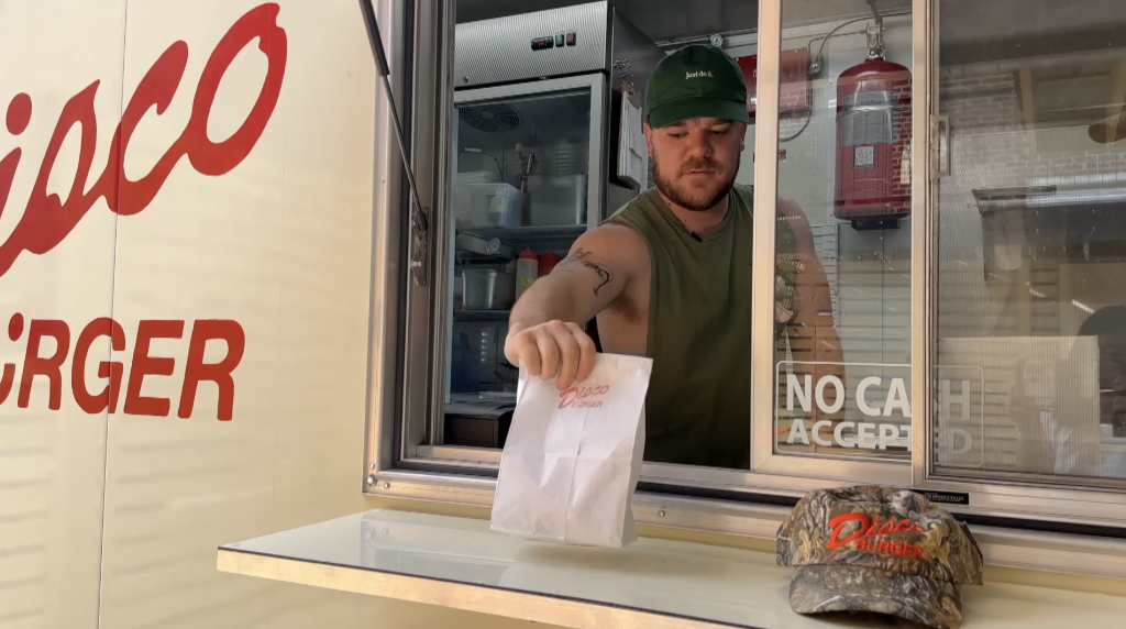 Darren Carter, co-owner, Disco Burger