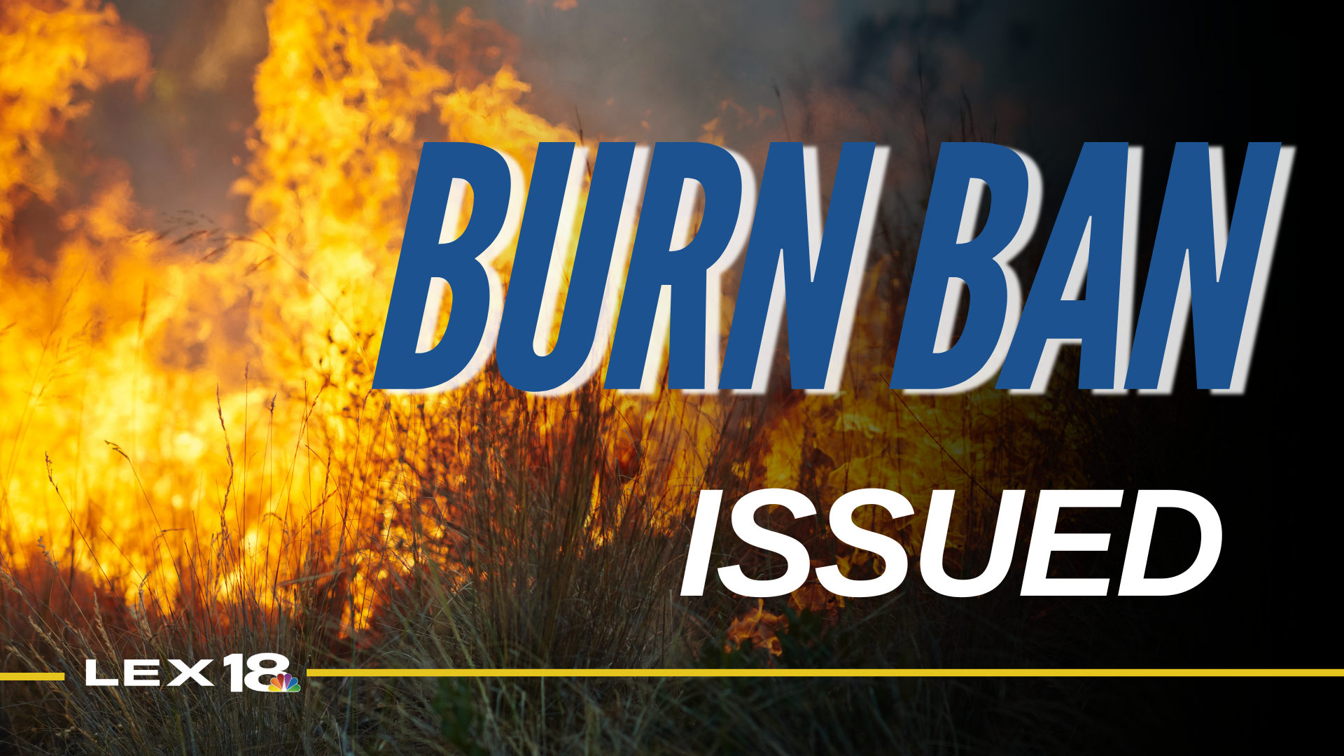 Burn Ban graphic