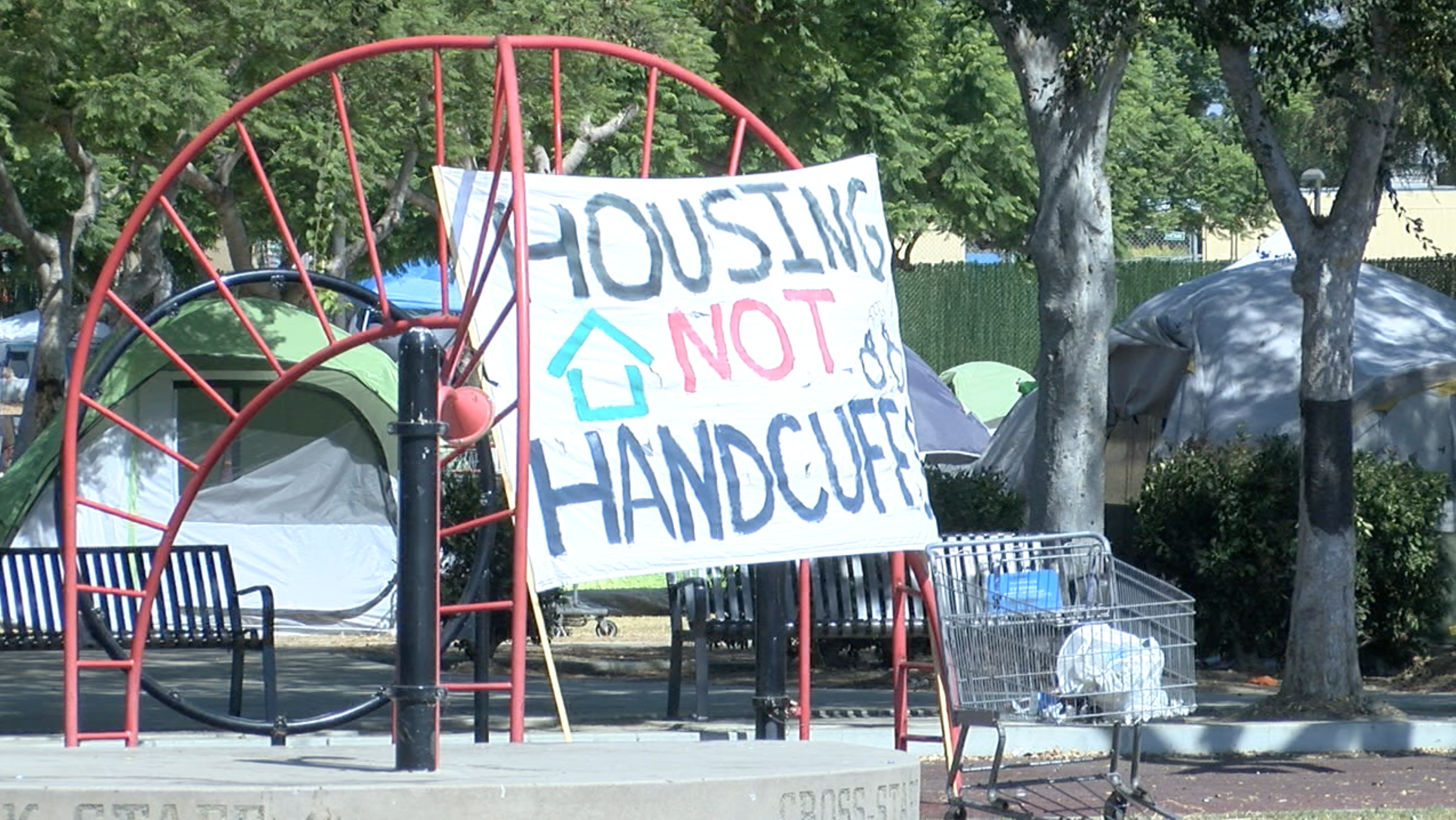Harborside Park residents file an injunction to stop the City of Chula Vista from evicting