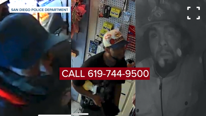 To submit a tip to San Diego Police, call 619-744-9500