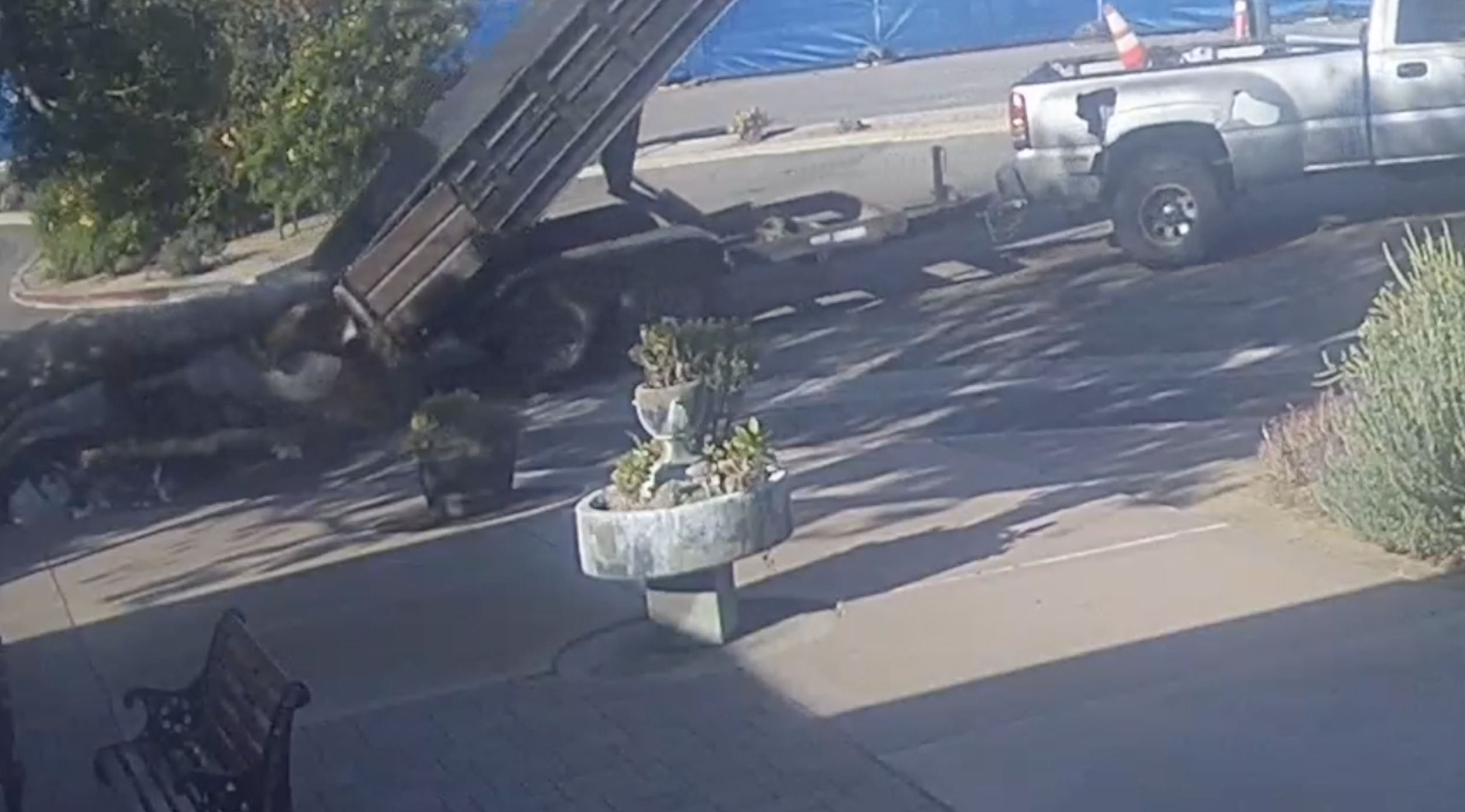 Code enforcement officers identify suspect behind illegal dumping at the Mira Mesa Senior Center
