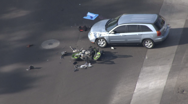 KNXV Motorcycle crash I-17 and Peoria 