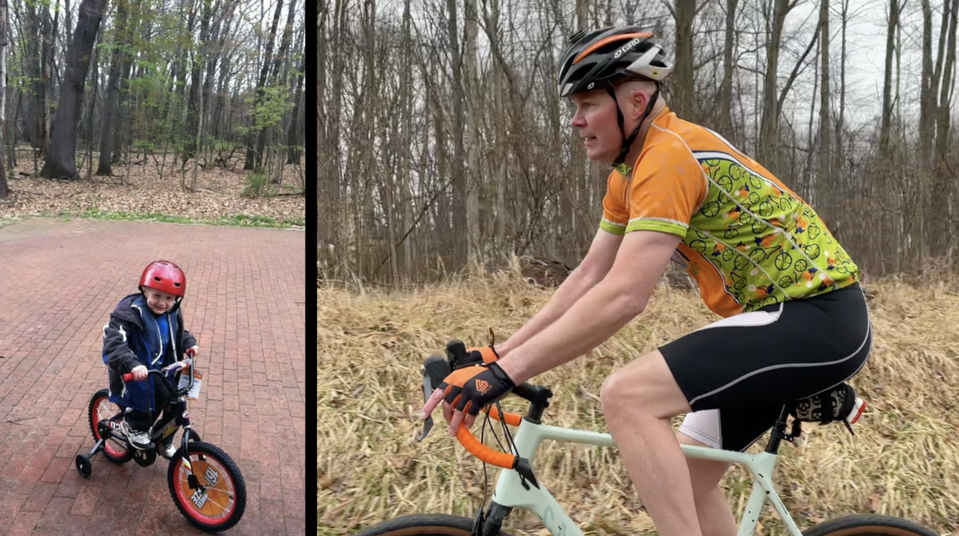 Mark Linder Mountain Biking for Cancer