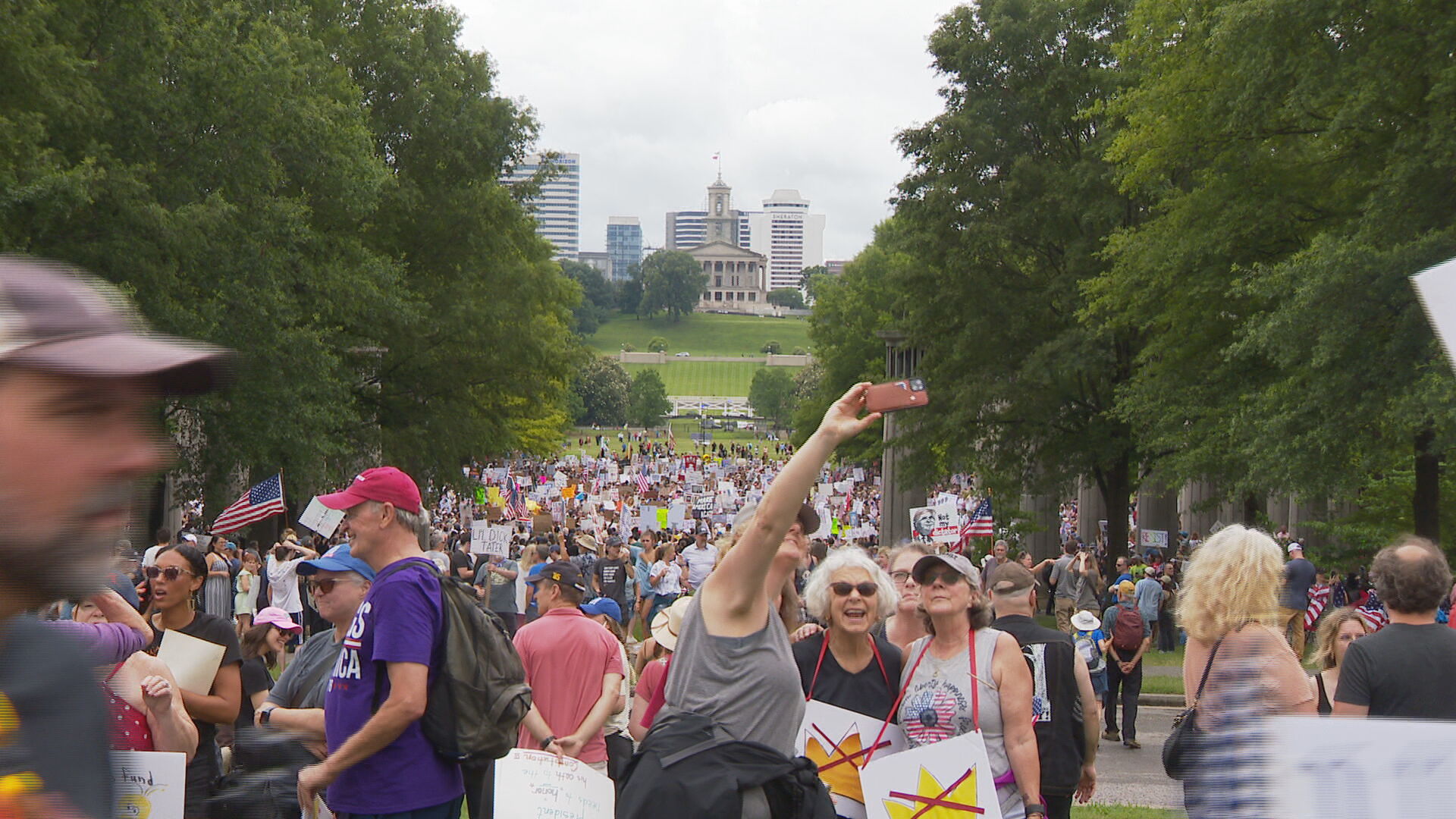 No Kings Protest Nashville
