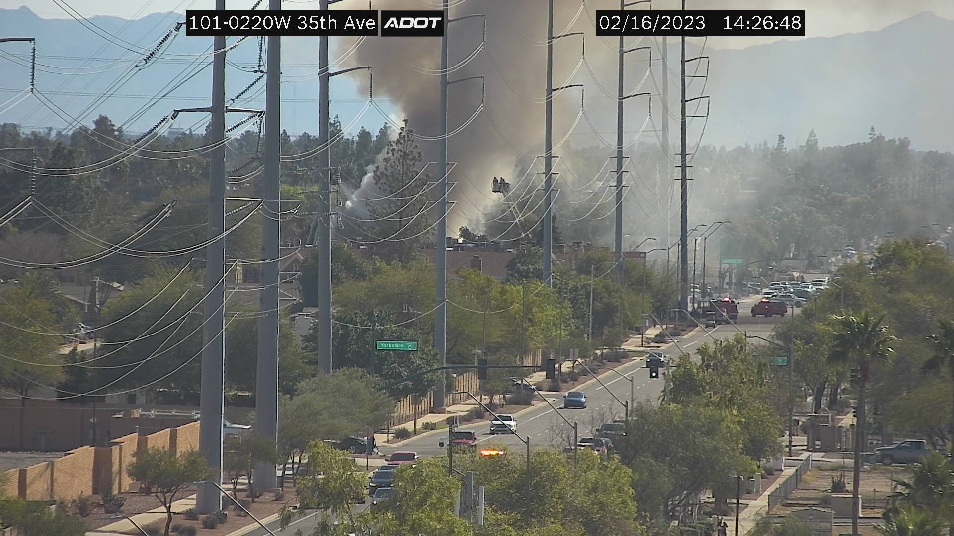35th Ave / Union Hills Fire 2-16-23