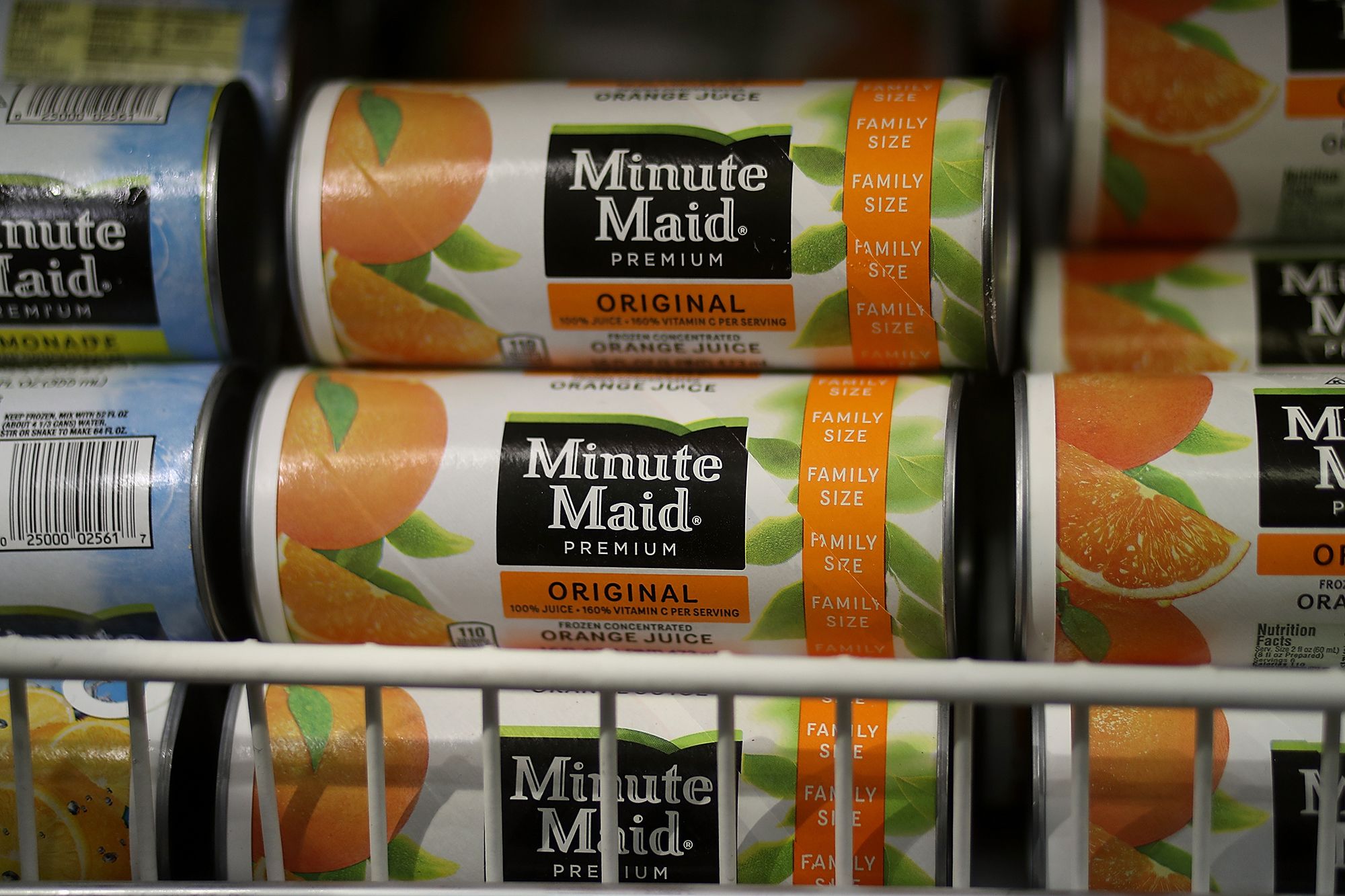 Coca-Cola is discontinuing its lineup of Minute Maid frozen juices.