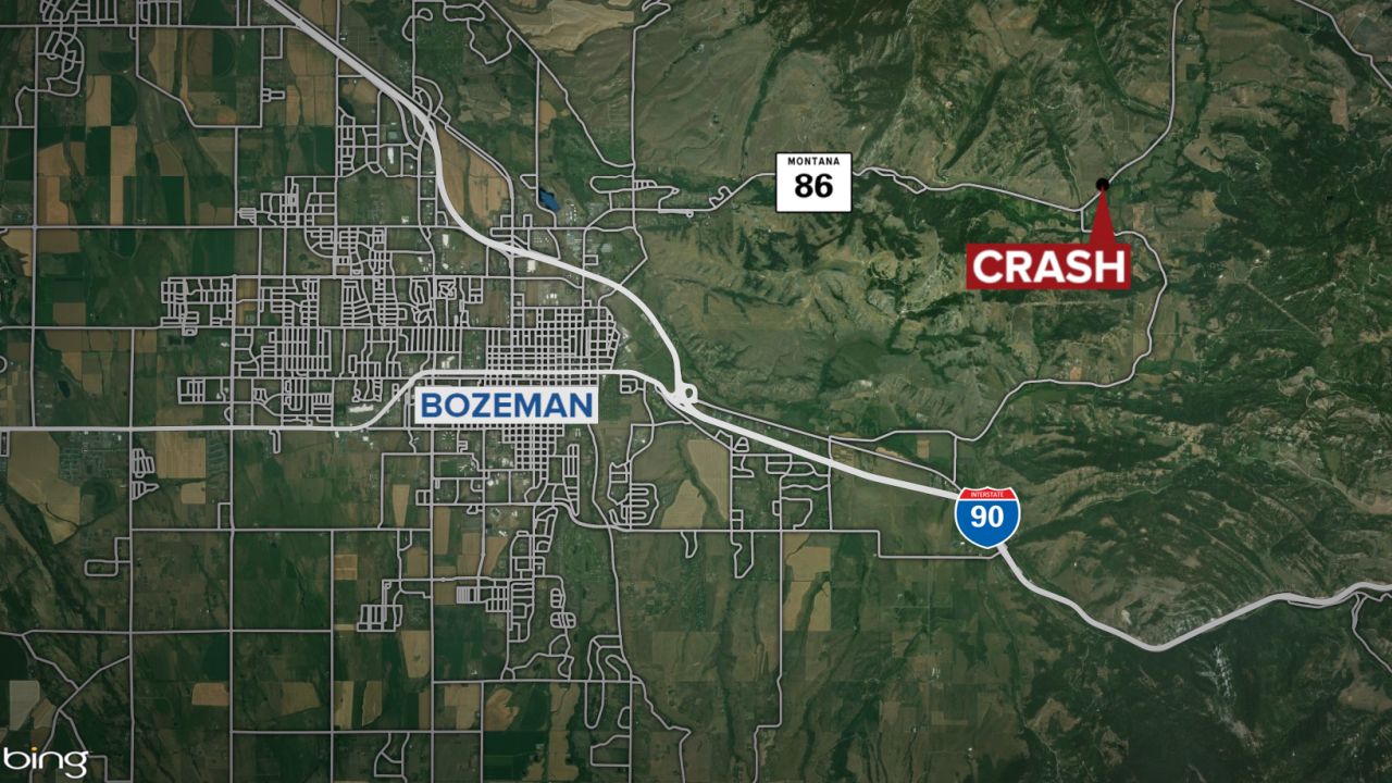 Man dies after a crash in Gallatin County