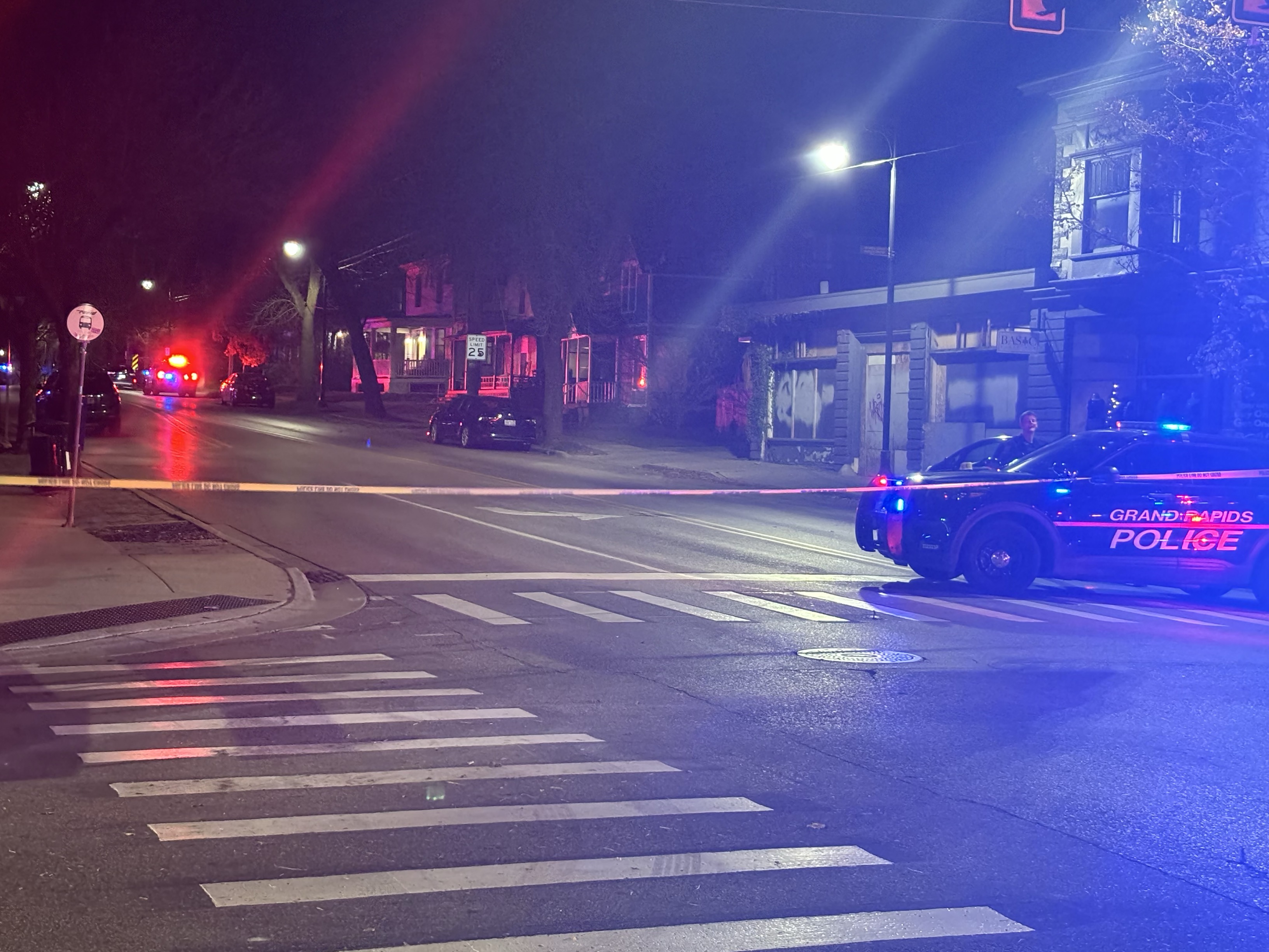 Grand Rapids Hollister Ave SE shooting scene