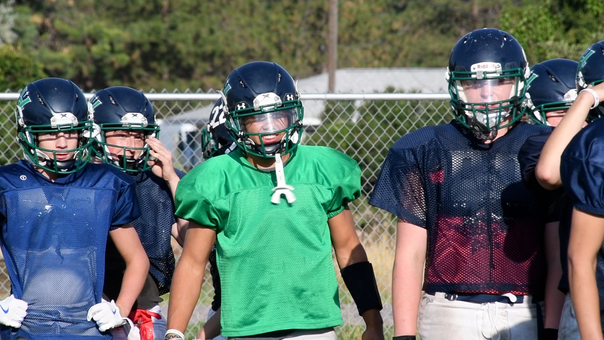 Valley Christian football practice