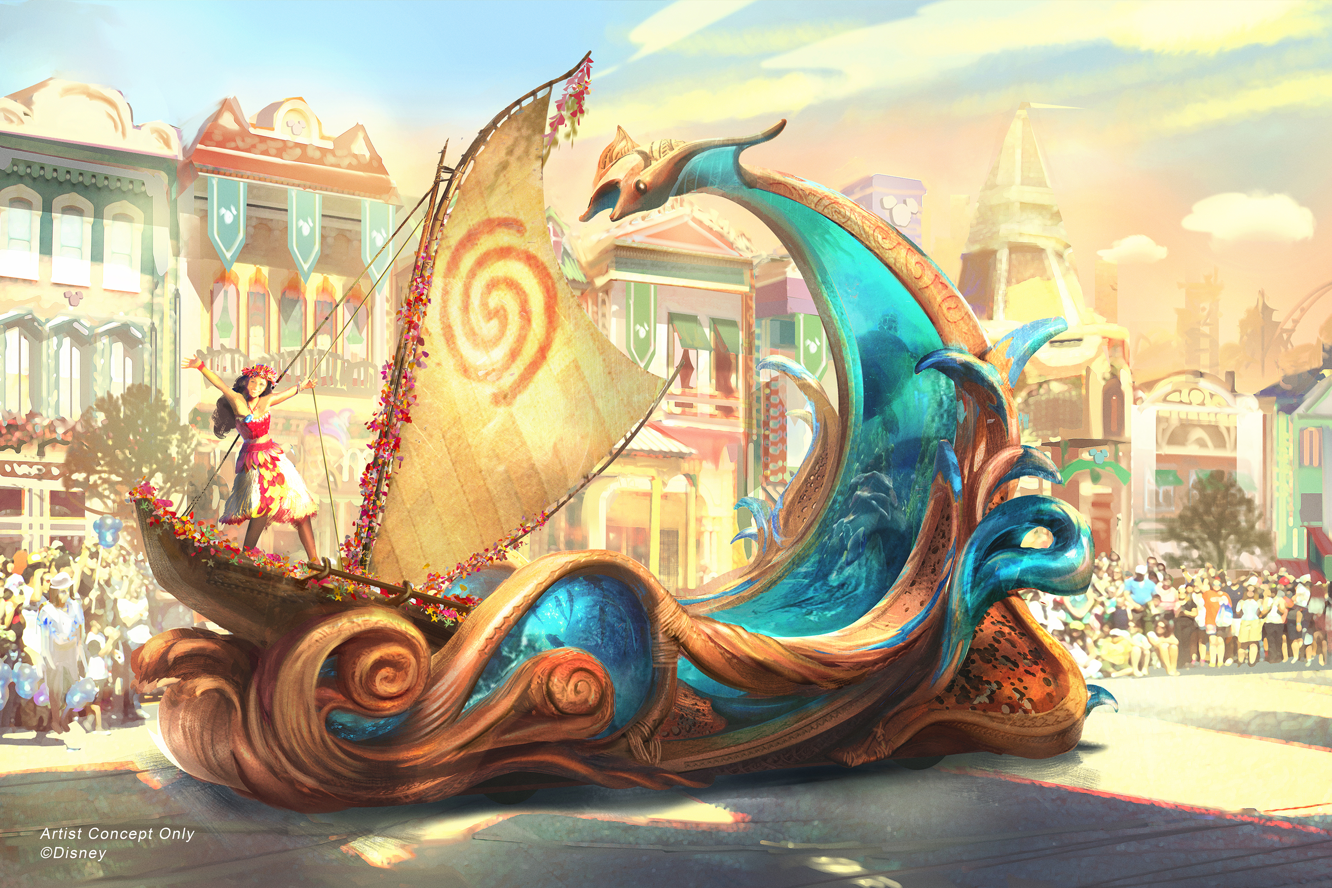 “Magic Happens” Parade at Disneyland Park