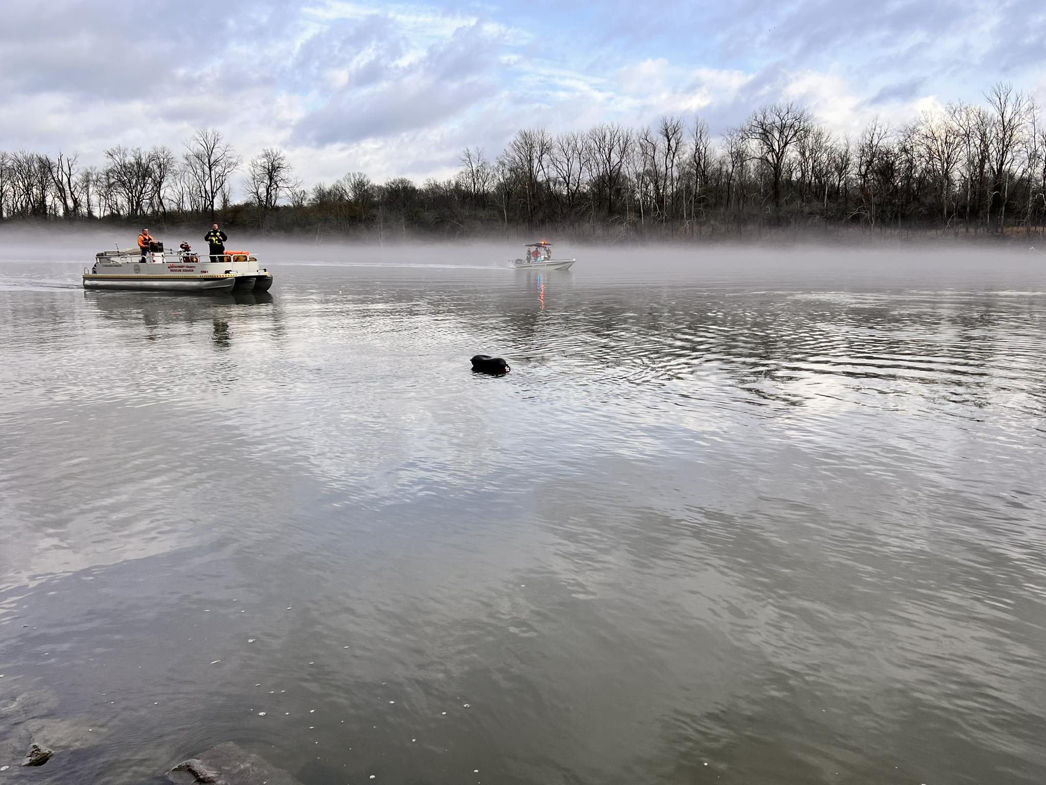 Emergency crews recovered a van from the Cumberland River early Friday after a boater reported seeing the vehicle enter the water near Lock B Road South.