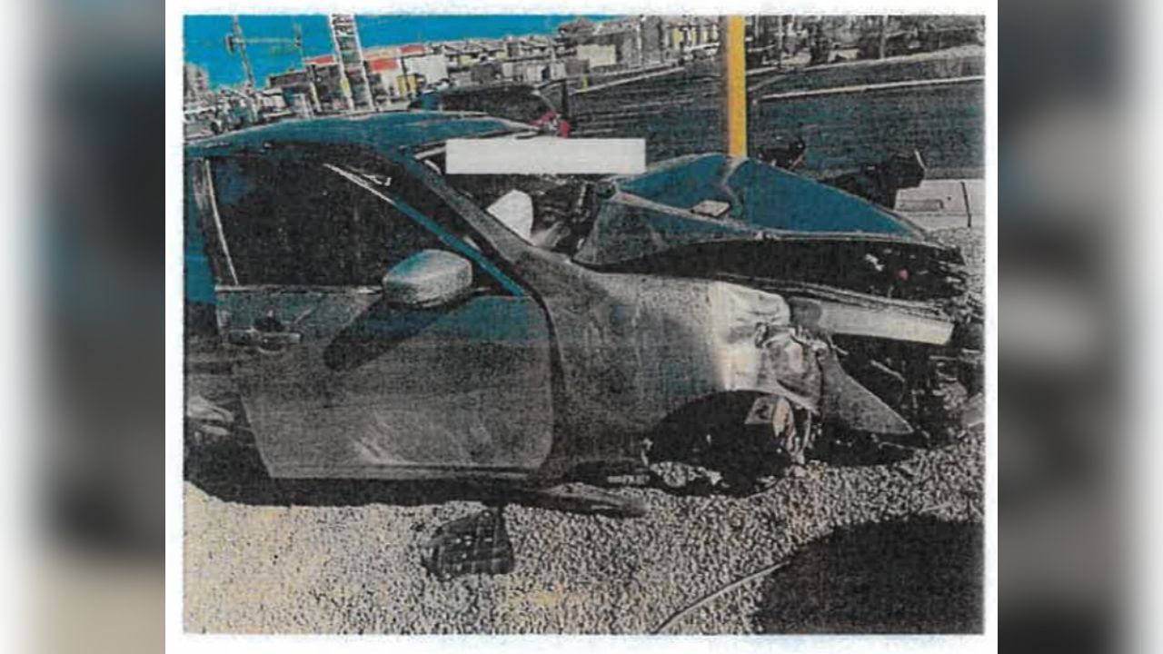 Lake Mead Walnut crash damage 
