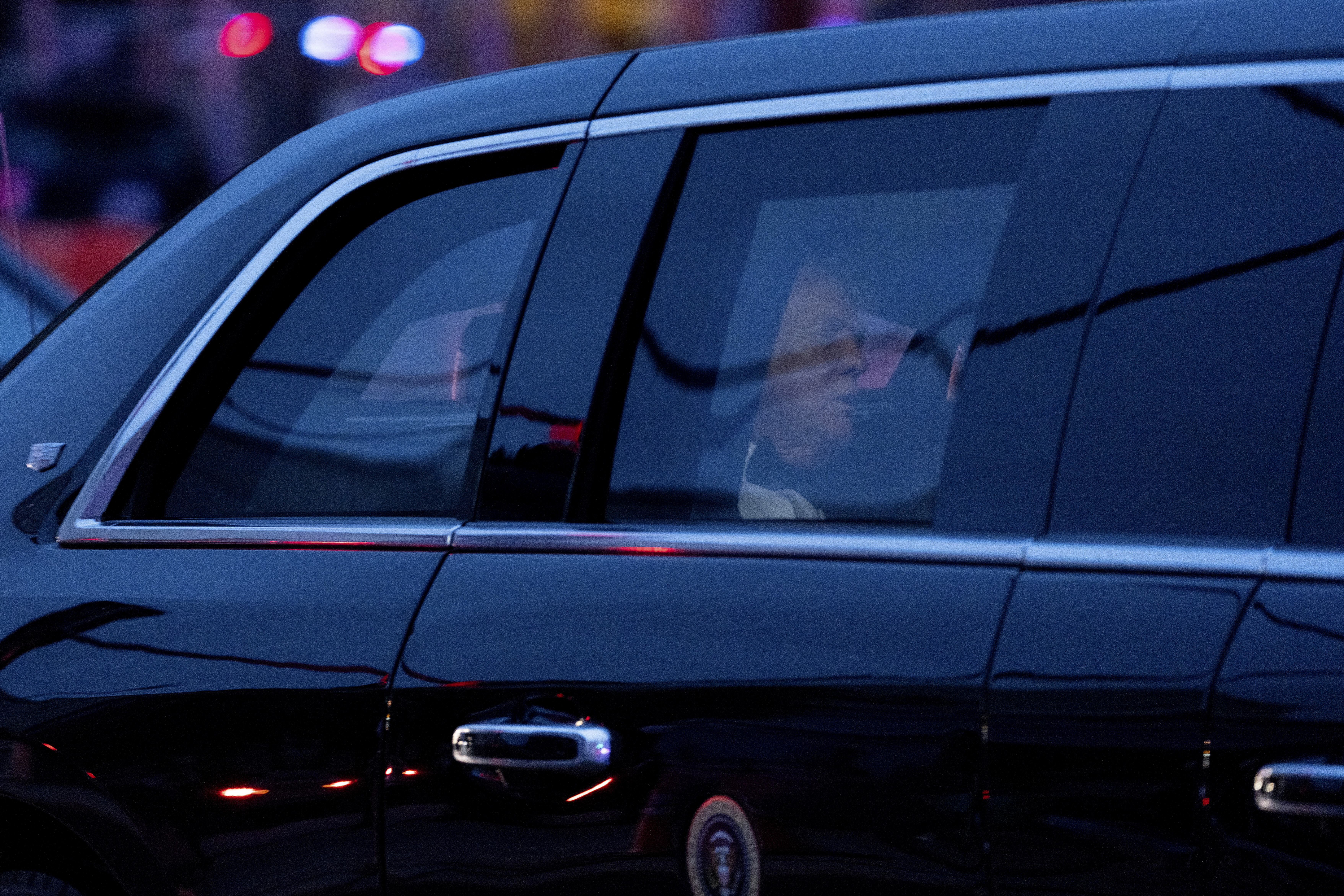 Trump evacuated 
