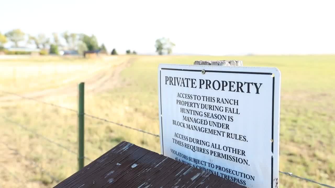 Montana Hunting Block Management Access