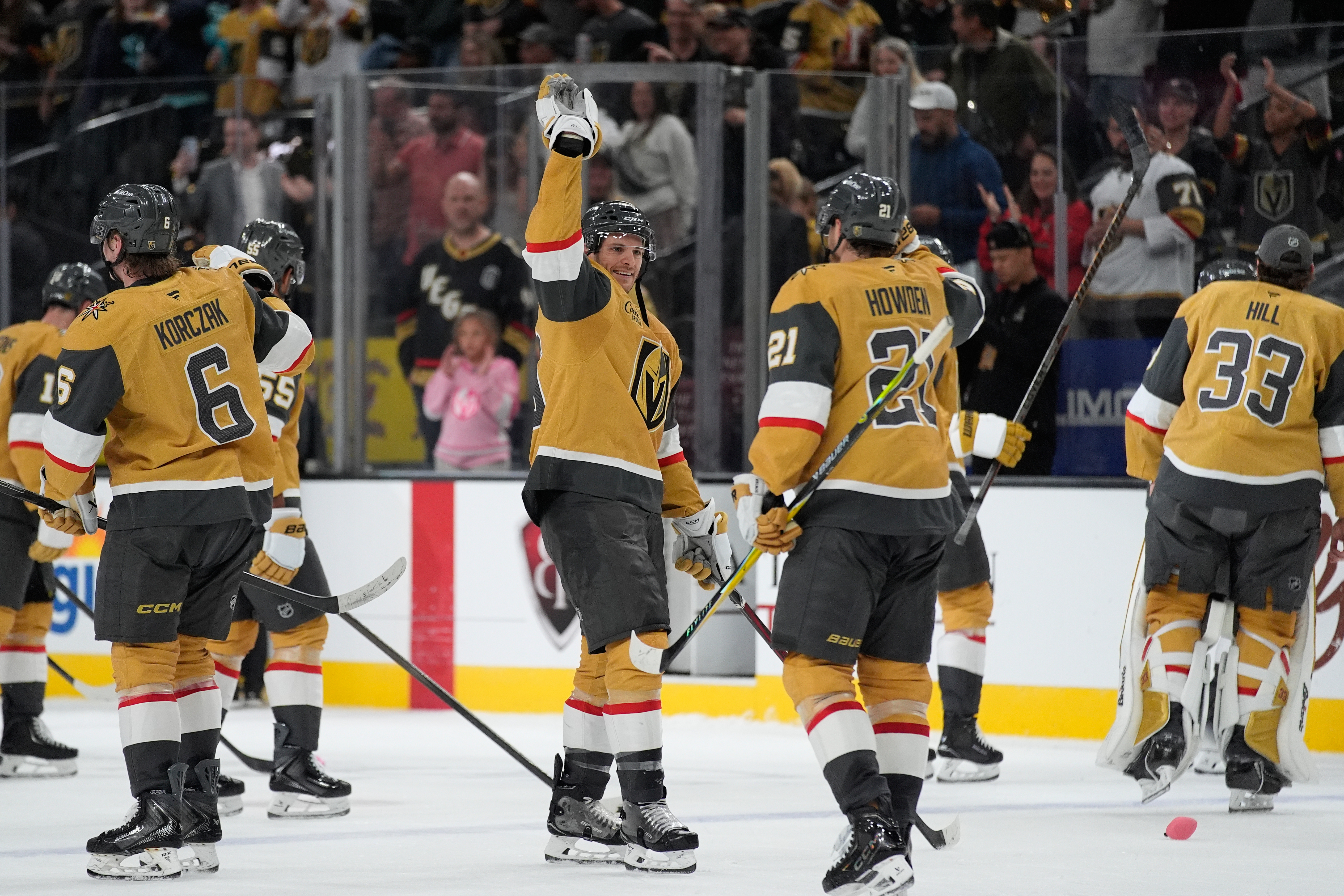 Kraken Golden Knights hockey